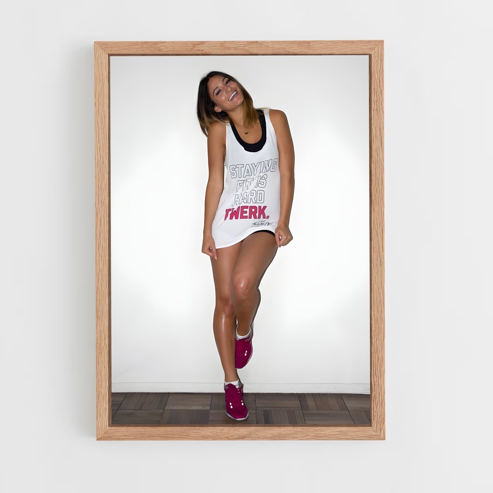 Poster Red Sneakers – affiche Danse (vue 4)